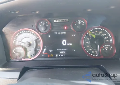 2016 Ram 1500 Rebel z USA, uszkodzony, nr VIN 1C6RR7YT1GS387653